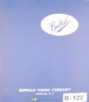 Buffalo Forge-Buffalo No. 16, Sensitive & Power Feed Drill, Maintenance & Spare Parts Manual-No. 16-02